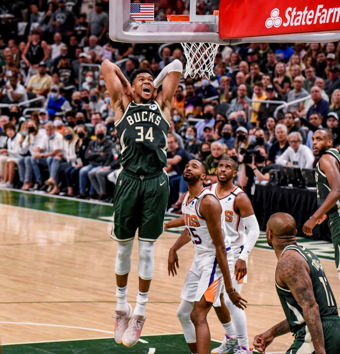 NBA Finals Photo Gallery of 2021 Champion Bucks Sports Illustrated