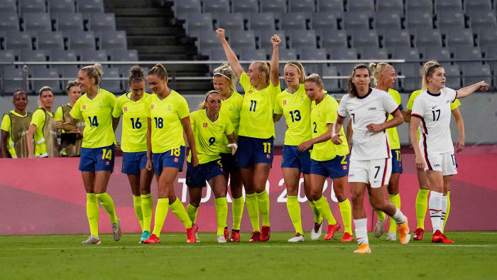 Sweden beat USWNT in the Olympics
