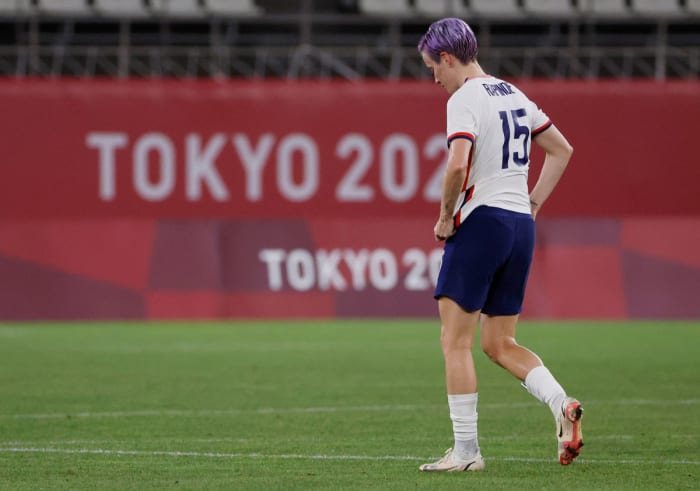 Megan Rapinoe and the USWNT lose at the Olympics