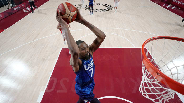 2020 Tokyo Olympics: Kevin Durant, USA live by gold standard