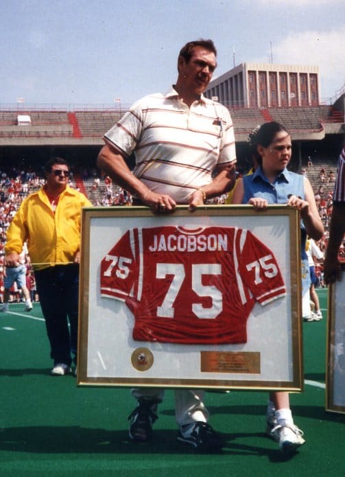 Larry Jacobson HOF jersey