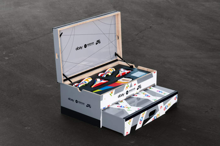 eBay x Nike SB Dunk Low Auction Information Sports Illustrated FanNation Kicks News, Analysis