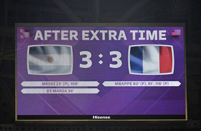thumbnail interactive-video image 1 of Personalised 2022 FIFA World Cup Final Replica Ticket - Argentina V France - Museum Quality 1 of 3