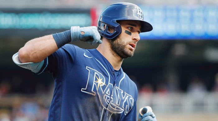 Rays outfielder Kevin Kiermaier runs the bases