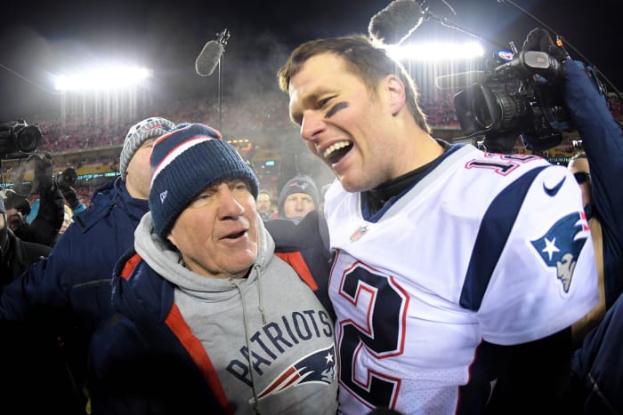 Bill Belichick and Tom Brady won six Super Bowls in 20 years with the Patriots.