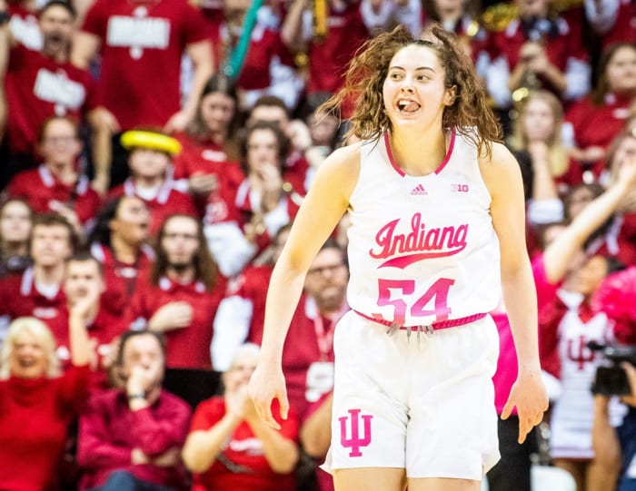 Mackenzie Holmes Moves up on Indiana Women's Basketball All-Time