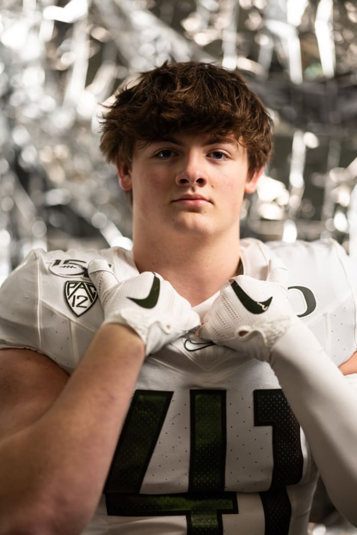 Oregon Recruiting Wyatt Gilmore Talks Oregon Football Visit Sports