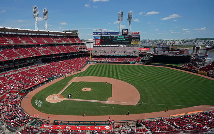 General view of Great American Ballpark