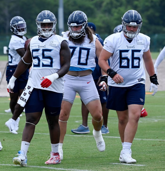 The Titans Offensive Line Seems Set, But Still Have Work To Do Sports