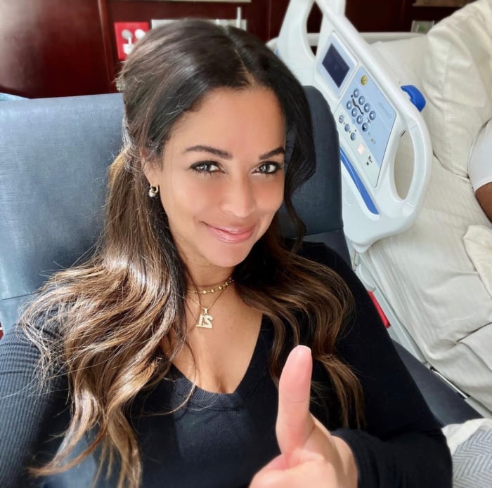 Tracey Edmonds shares an encouraging message from Deion Sanders