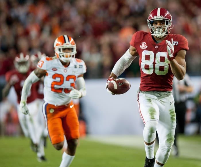 5x5 The Best Alabama Tight Ends During the Nick Saban Era Sports