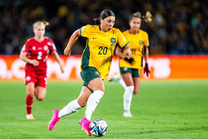 Australia beat Denmark as Sam Kerr plays at Women's World Cup - Futbol