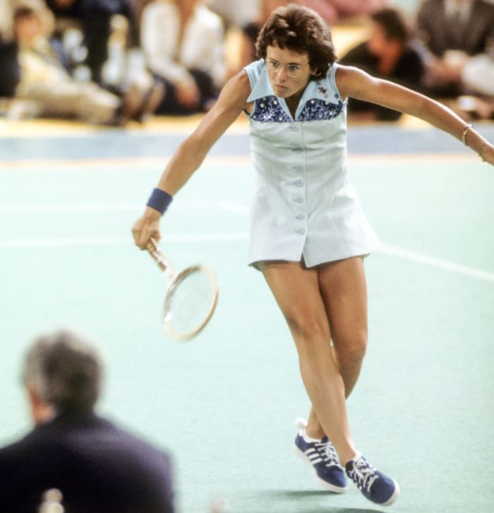Tennis star and women’s sports icon Billie Jean King