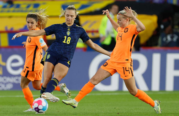 Suecia y Holanda empataron en el Campeonato de Europa Femenino