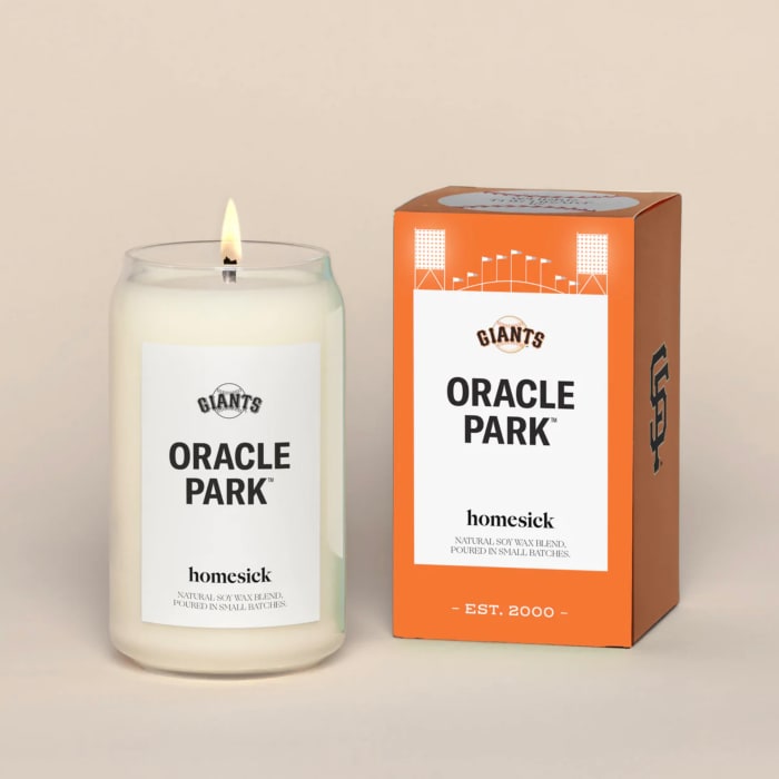 homesick oracle park candle