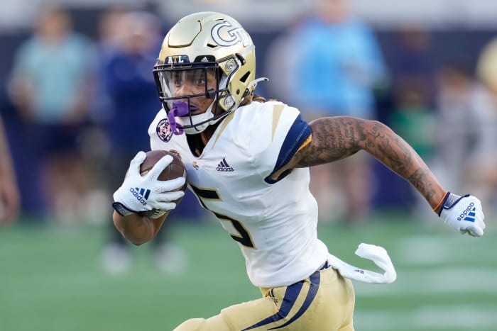 Georgia Tech wide receiver Kalani Norris