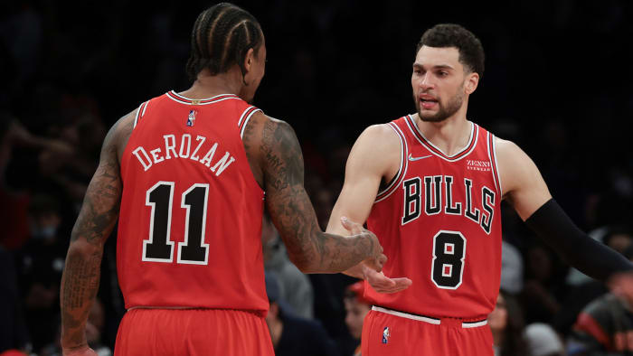 Zach LaVine and DeMar DeRozan
