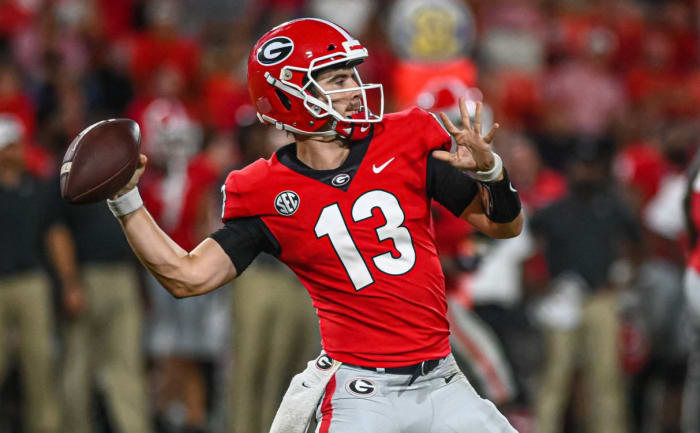 Georgia is the current college football playoff national champion.