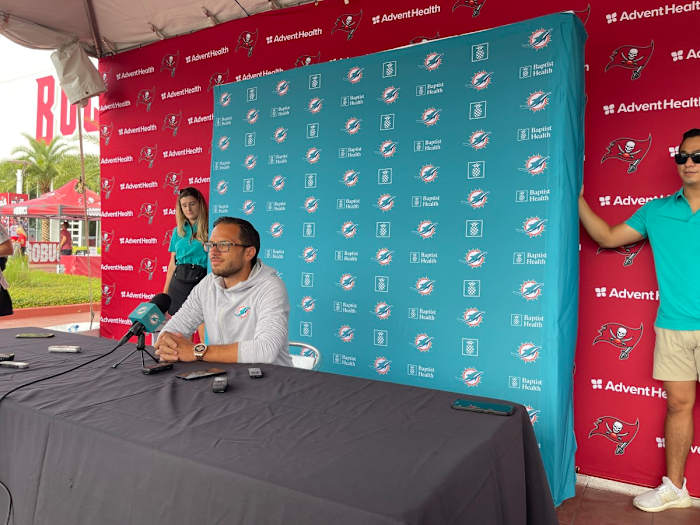 Miami DolphinsTampa Bay Bucs First Joint Practice What They Said