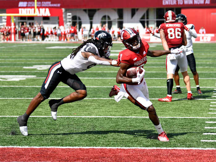 Indiana Football Wide Receiver D.J. Matthews' Kids Plus Tom Allen Spark Motivation for Return