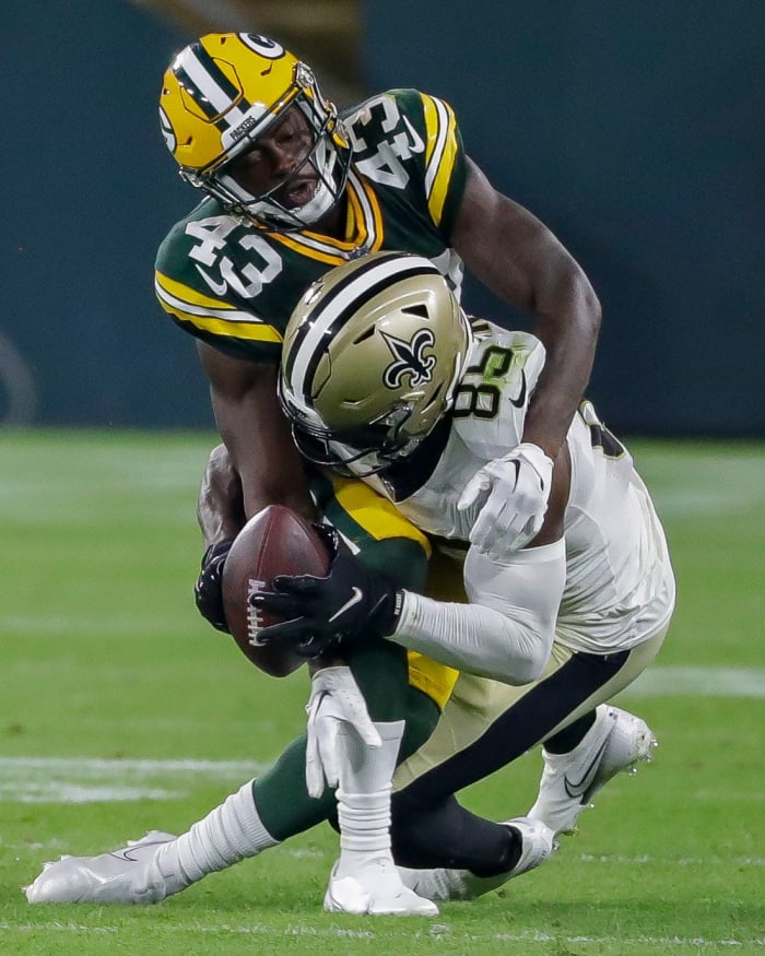 Packers Cornerback Kiondre Thomas Keeps Eye on 53Man Prize Sports
