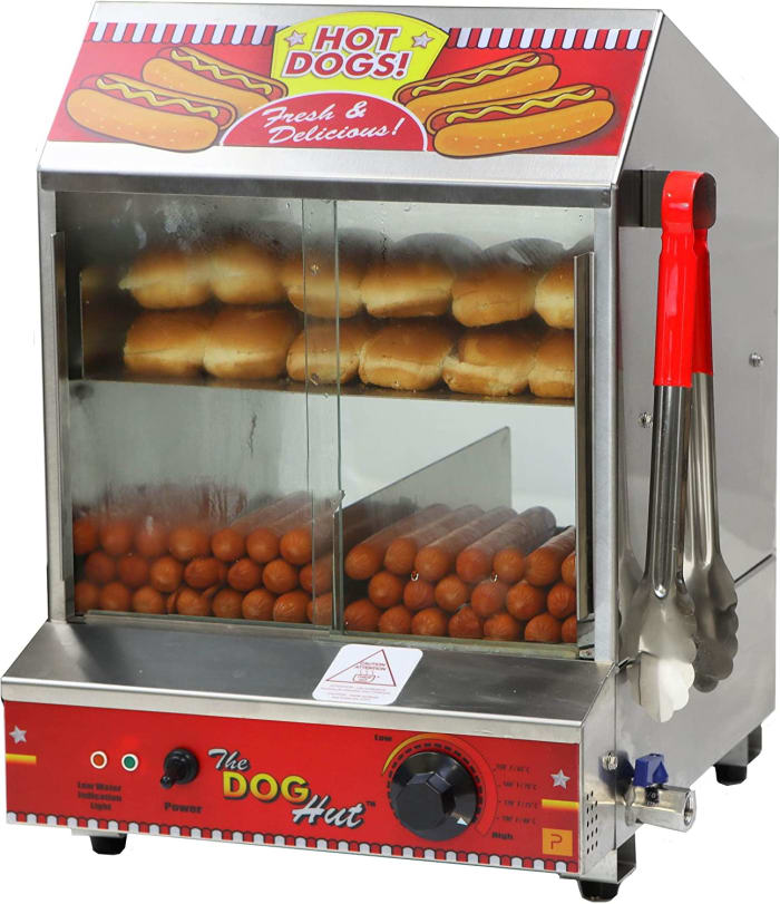 paragon hot dog steamer