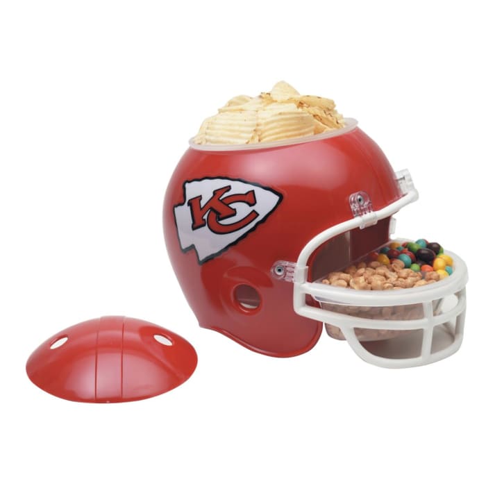 Officially Licensed NFL Plastic Snack Helmet 