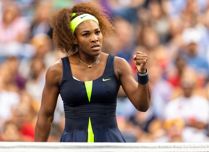 Serena Williams at the 2012 US Open