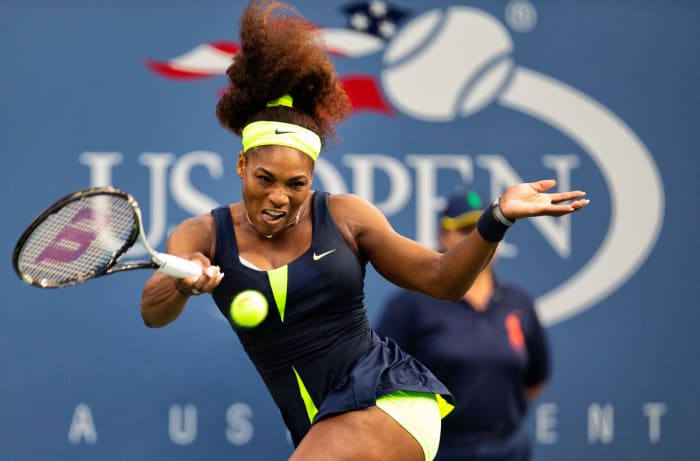 Sept. 9, 2012: Serena beat Victoria Azarenka, 6–2, 2–6, 7–5, in the U.S. Open final.