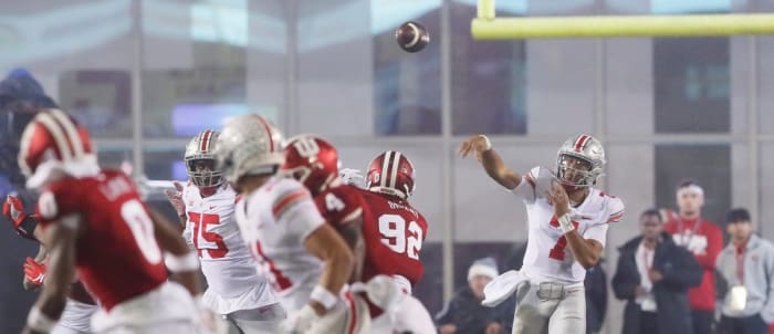 Ohio State quarterback CJ Stroud is a contender for the 2022 Heisman Trophy. (USA TODAY Sports)
