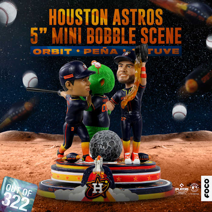 FOCO Launches Two New SpaceThemed Houston Astros Bobbleheads Featuring