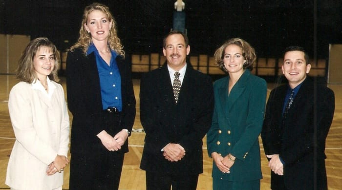 The Colorado State coaching staff includes Becky Hammon, Tom Cullen and Kurt Miller