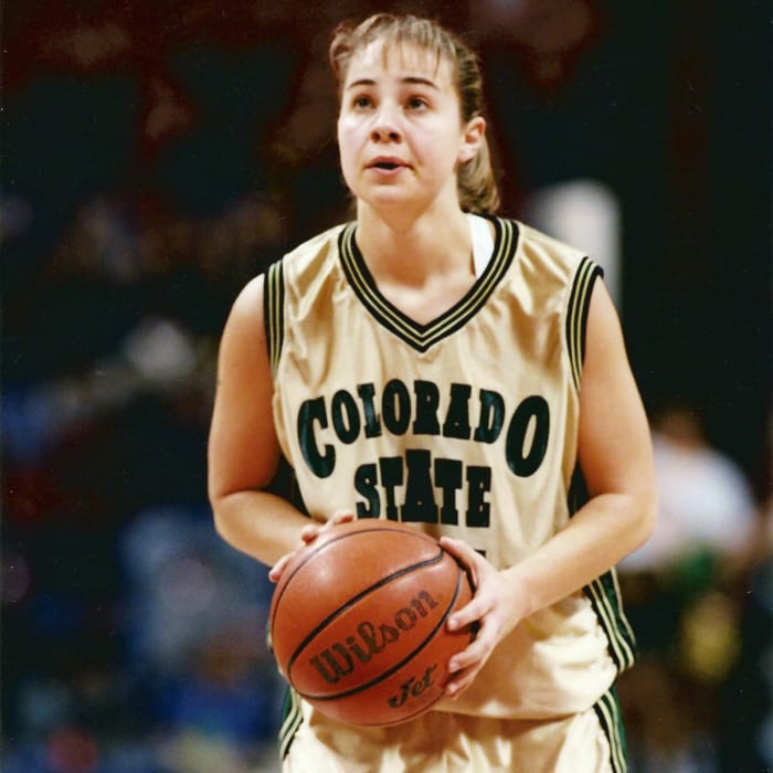 Becky Hammon plays for Colorado State.