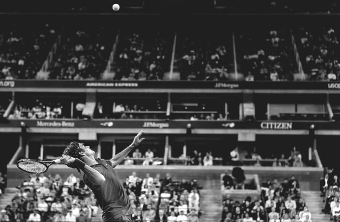 Federer à l'US Open 2011