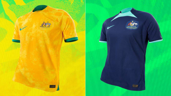 Australia’s 2022 World Cup shirts