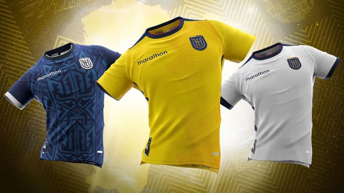 Ecuador’s World Cup kits