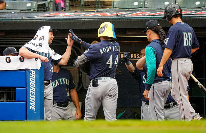 Julio Rodríguez is energizing his teammates and leading the Mariners to the playoffs.