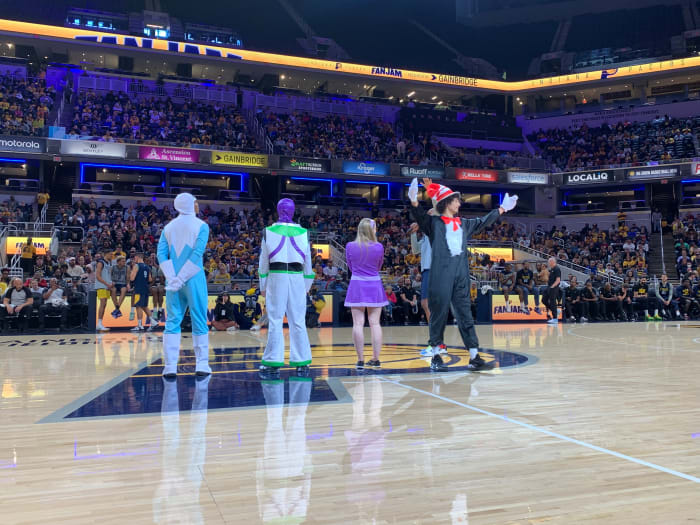 WATCH Indiana Pacers rookies perform at FanJam Sports Illustrated