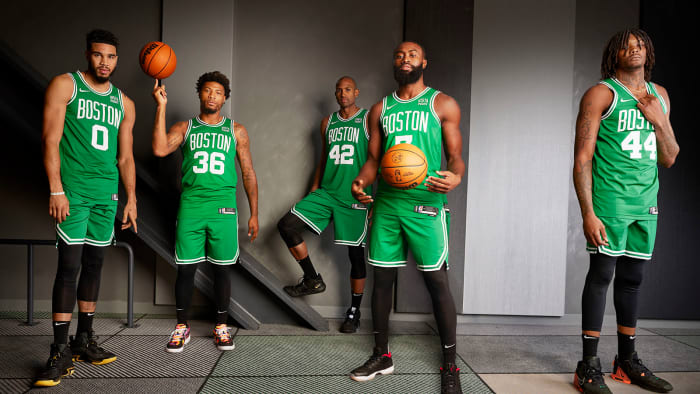 Boston Celtics starting five