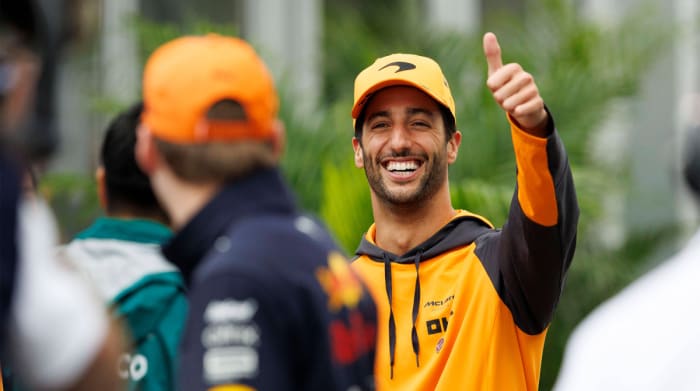 Daniel Ricciardo in Japan 2022