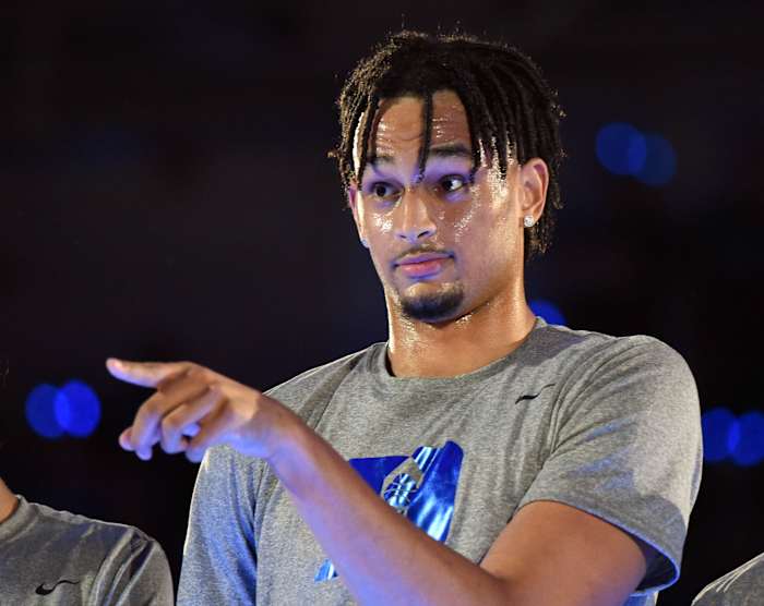 Duke basketball Will Dereck Lively II play against Jacksonville