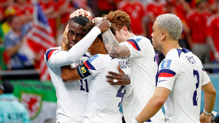 Tim Weah scored the USMNT’s opening goal at the World Cup