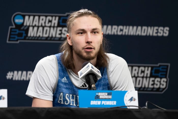 College Prospect Spotlight UNC Asheville's Drew Pember NBA Draft