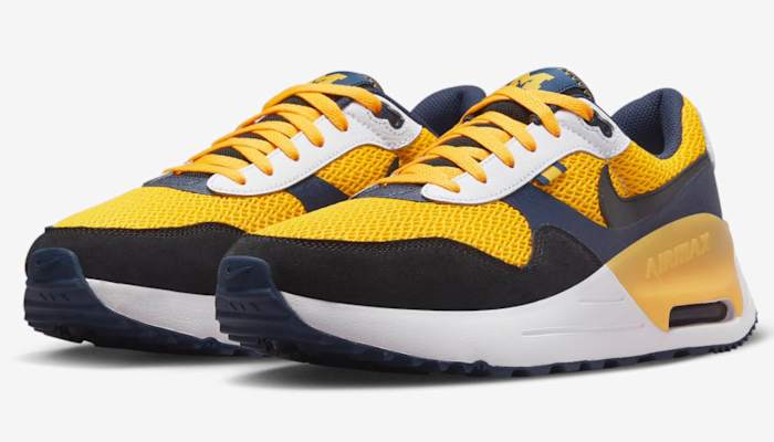 university of michigan nike sneakers