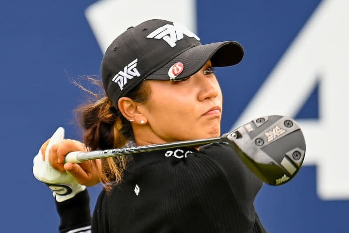 Lydia Ko plays the 2021 Open Championship at Carnoustie.