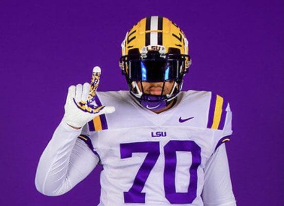 Top OL Transfer Miles Frazier Talks LSU Decision, Brian Kelly