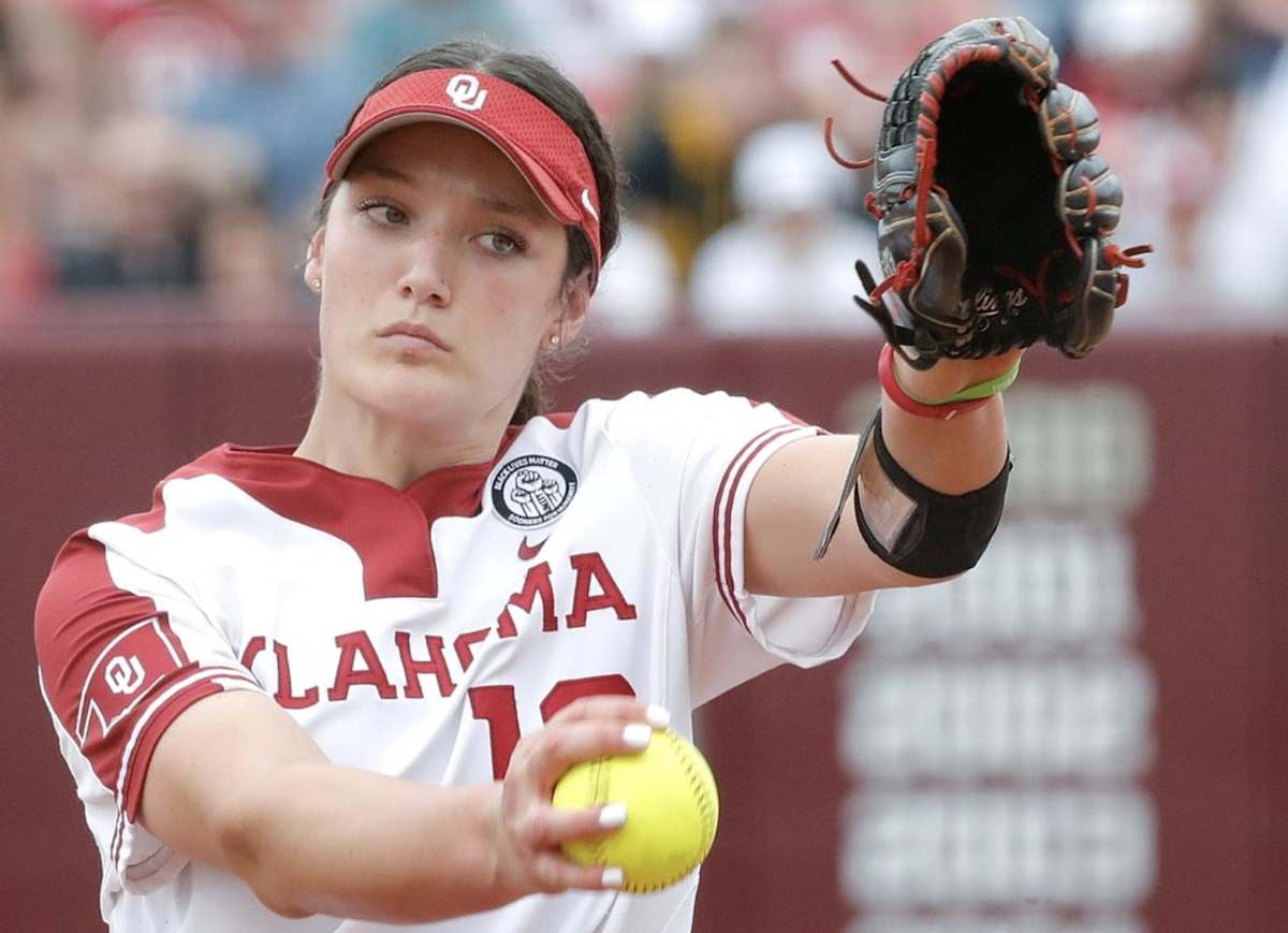 OU Softball Oklahoma Blanks Army Behind Dominate Pitching Display