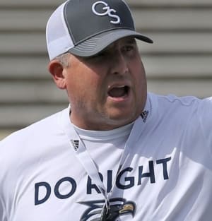 Clay Helton is in his first season at Georgia Southern.