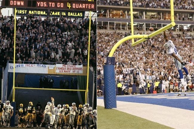 The History of NFL Goal Posts: Excitement And Danger - Sports Illustrated