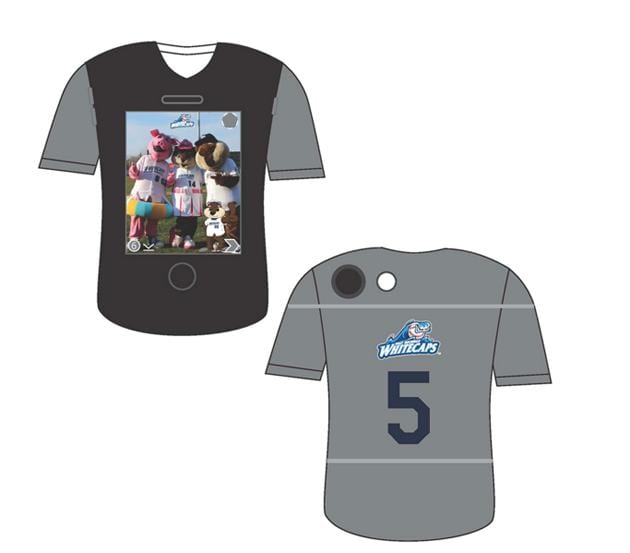 Another emoji jersey West Michigan Whitecaps baseball team Sports